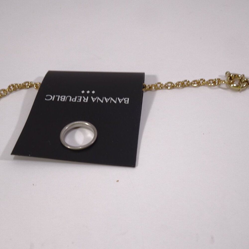 NWT Ann Taylor Banana Republic Trio of Blue Layer Necklace NWT 120 - Picture 8 of 10